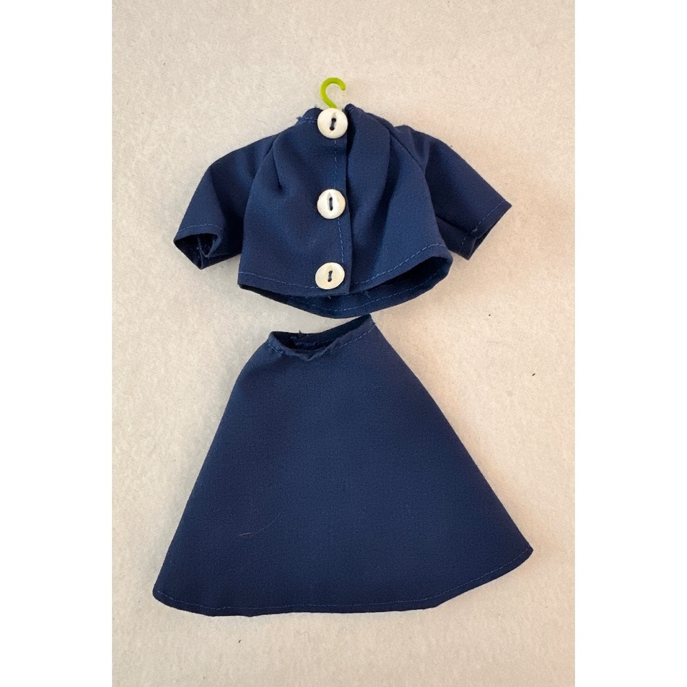 Barbie Vintage Blue Skirt Set 1950's - Picture 2 of 4